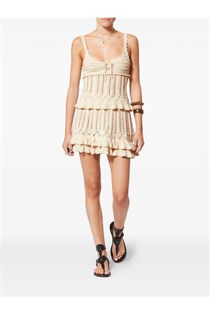 Gonna Svasata Nelle In Cotone Con Volant MARANT ÉTOILE | JU0473FAD1L04E23EC